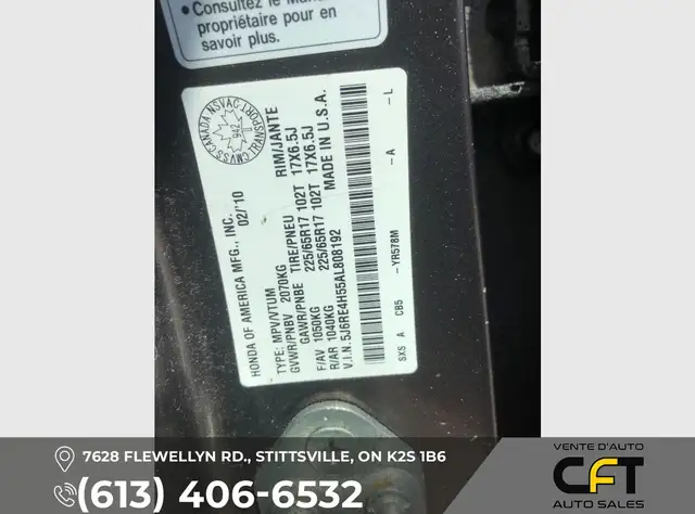 2010 Honda CR-V EX - Photo 10