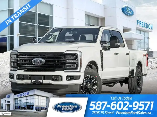 2026 Ford Super Duty F-350 SRW Platinum | 713A | 4X4 | CrewCab