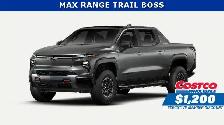 2026 Chevrolet Silverado EV Max Range Trail Boss