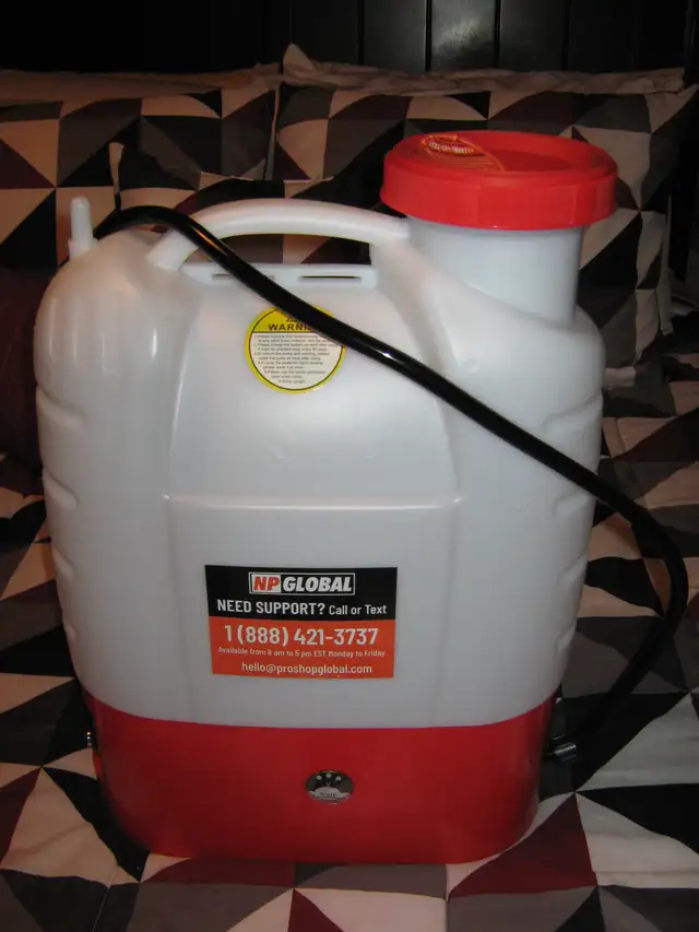 BATTERY POWERED BACKPACK SPRAYER