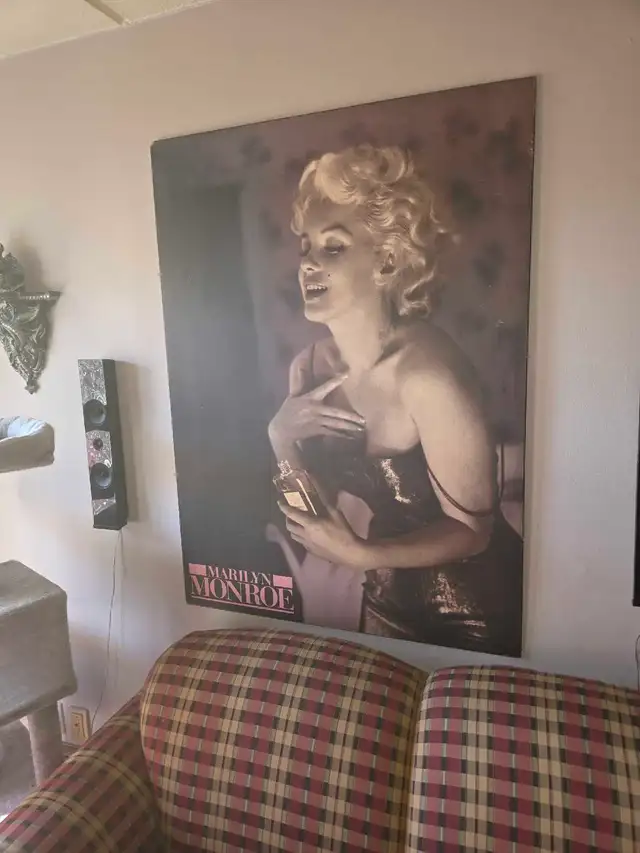 rare cadre Marilyn Monroe x32 x 58 pouces