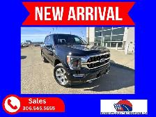 2023 Ford F150 PLATINUM Crew 4x4 FX4 | Heated and Cooled Bucket