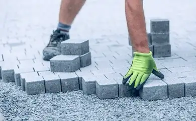 construction services Inter Lock driveways - Photo 2