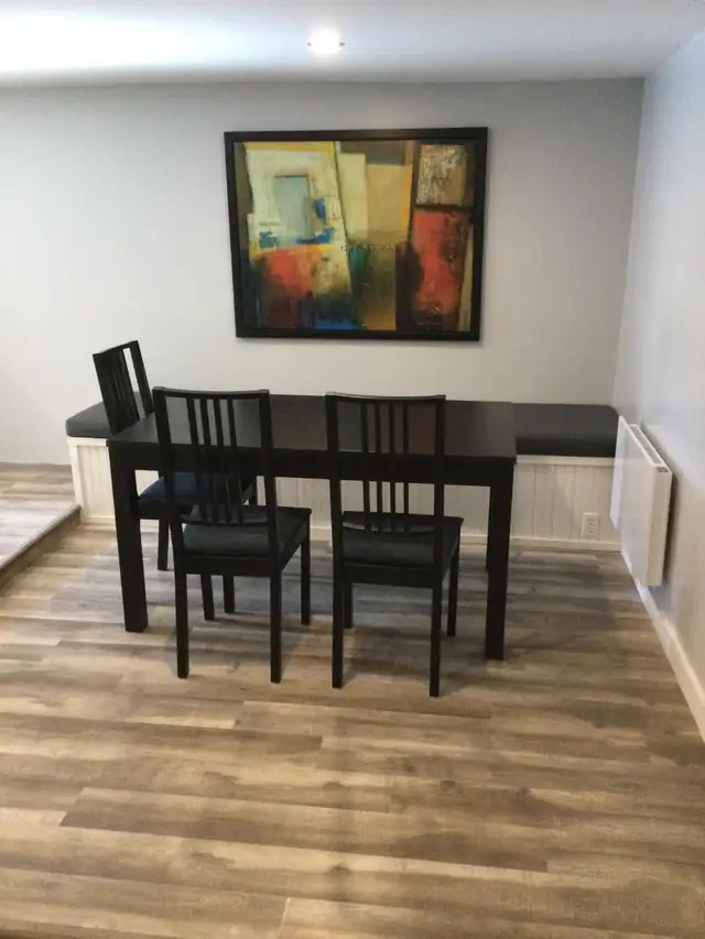 RUE PIERRE TÉTREAULT. SOUS-SOL. GRAND 4 ET DEMI. 1 CHAMBRE FÉMÉE