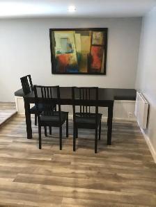 RUE PIERRE TÉTREAULT. SOUS-SOL. GRAND 4 ET DEMI. 1 CHAMBRE FÉMÉE