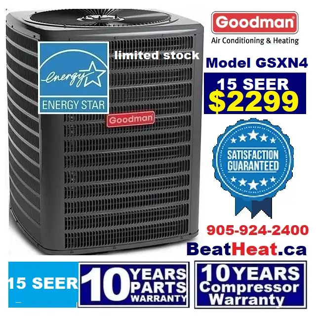 Air conditioner from Carrier, Lennox Goodman with warranty from - Photo 4