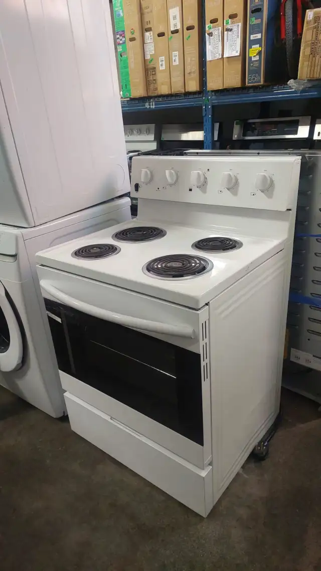 Stove - 30 Element 5.0 cu ft  EECR34MEW-CA Coil.Electric Range