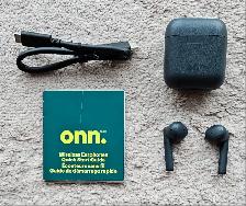BRAND NEW ONN TRUE WIRELESS EARPHONES