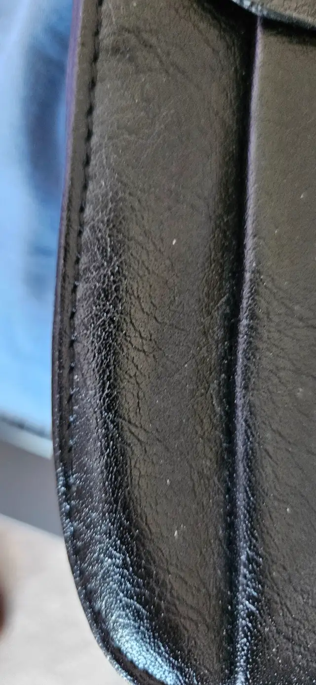 GUCCI BLACK LEATHER BAG - Photo 5