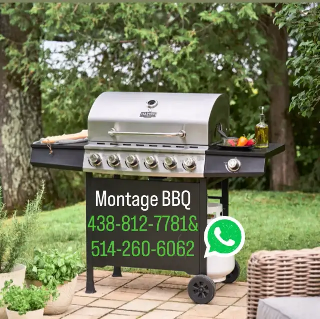 montage BBQ  & tempo et meuble
