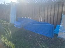 Little Tikes Blue Twin Car bed and Thomas the Train toddler bed