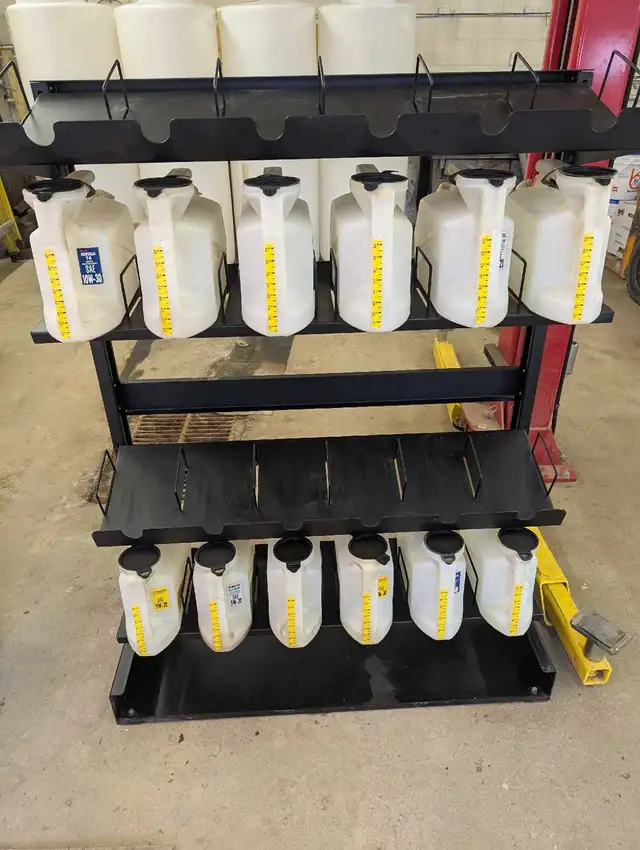 Pennzoil Ecobox Oil Dispensing Rack