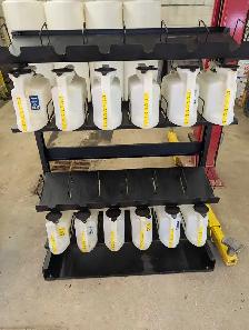 Pennzoil Ecobox Oil Dispensing Rack