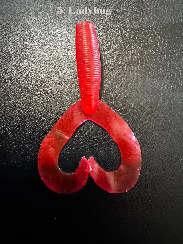 4' Double Tail Grubs for Pike ,Pickeral and Bass - Photo 6