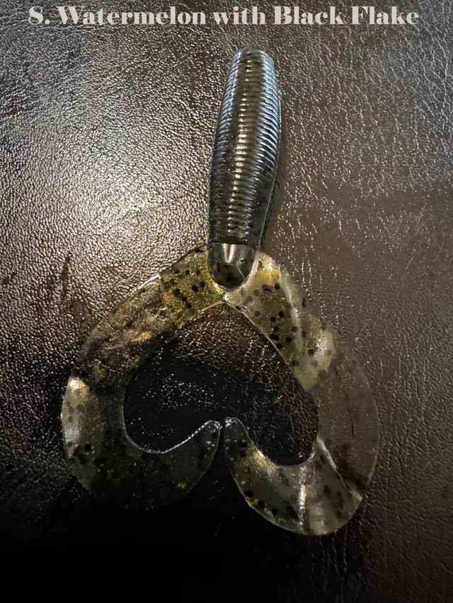 4' Double Tail Grubs for Pike ,Pickeral and Bass - Photo 9