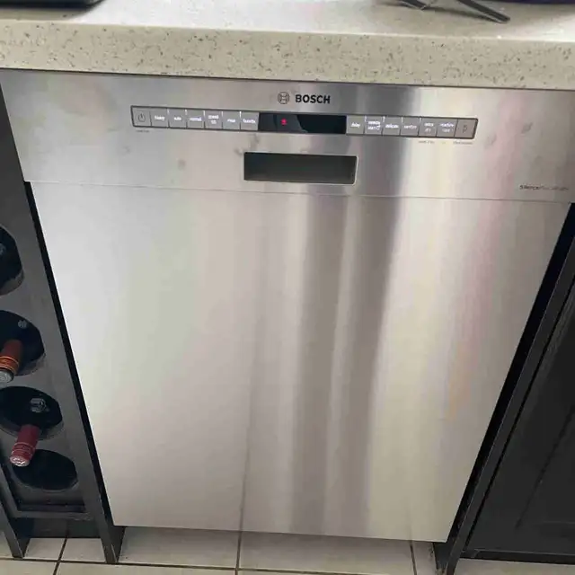 Dishwasher installation