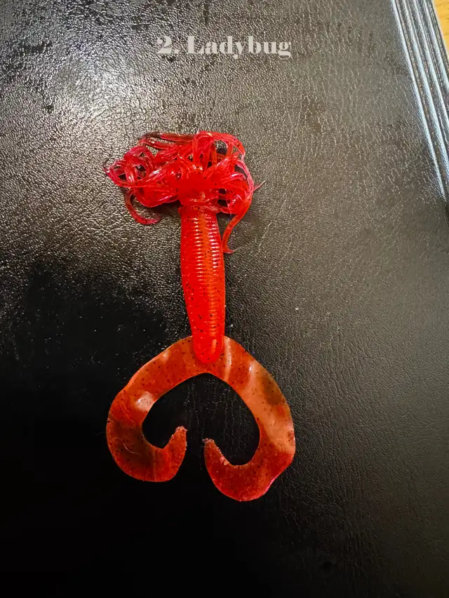 4' Skirted Grubs for Pike, Pickeral and Bass - Photo 3