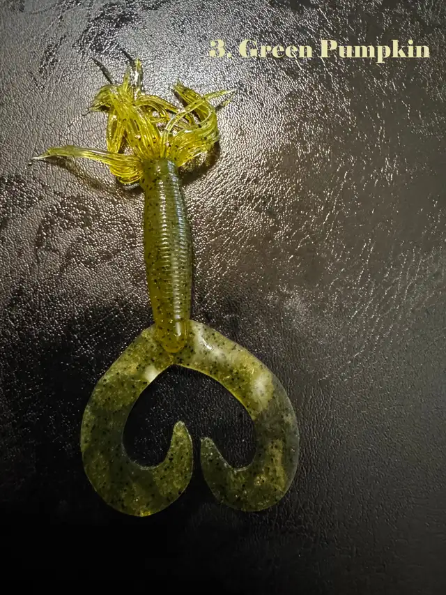 4' Skirted Grubs for Pike, Pickeral and Bass - Photo 4