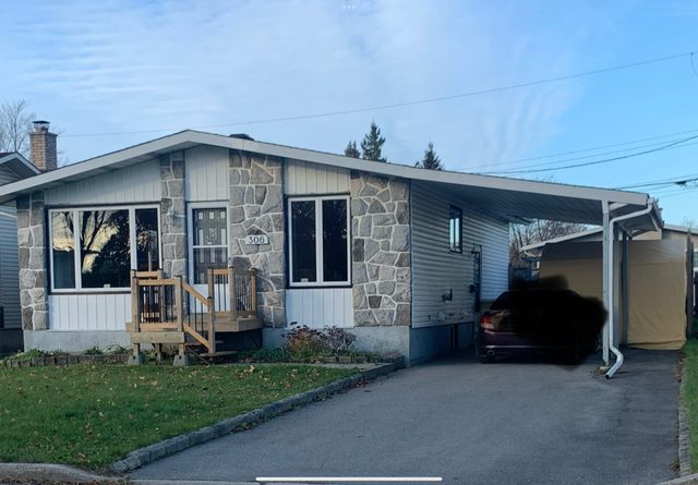 Maison a louer dans un secteur central de Gatineau