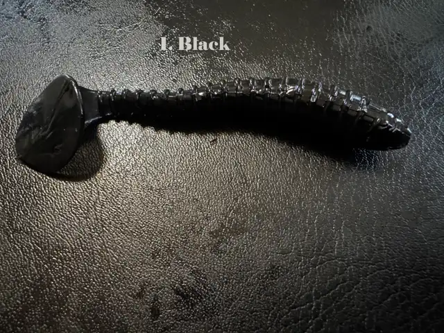 3.3' Swimbait Paddle Tail Ribbed for Pike, Pickeral and Bass - Photo 4