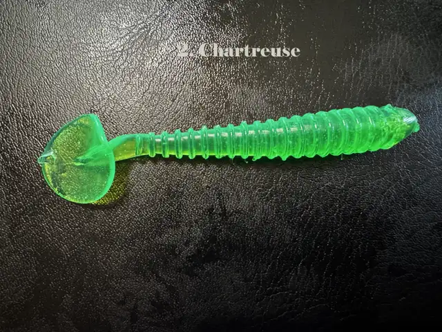 3.3' Swimbait Paddle Tail Ribbed for Pike, Pickeral and Bass - Photo 5