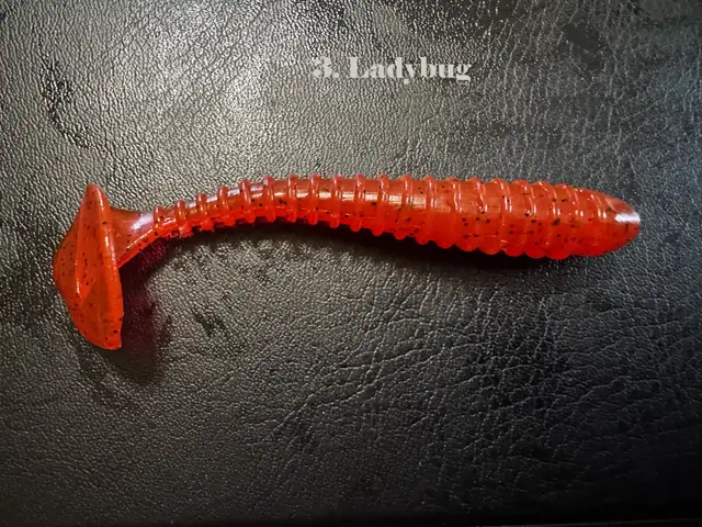 3.3' Swimbait Paddle Tail Ribbed for Pike, Pickeral and Bass - Photo 6