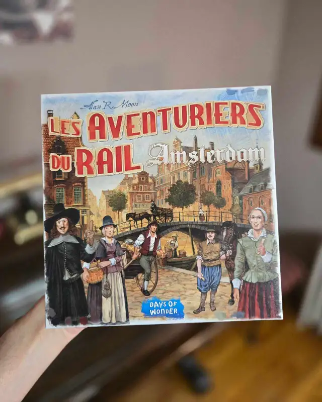 Les Aventuriers du Rail Amsterdam - jeu de société - NEUF