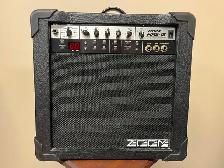 Zoom Fire-15 modeling amplifier and MRT 3b Micro Rhythm Track
