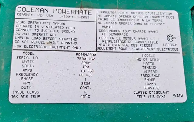 Gas Generator with Cart - Photo 8