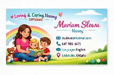 PART TIME NANNY AT YOUR SERVICE