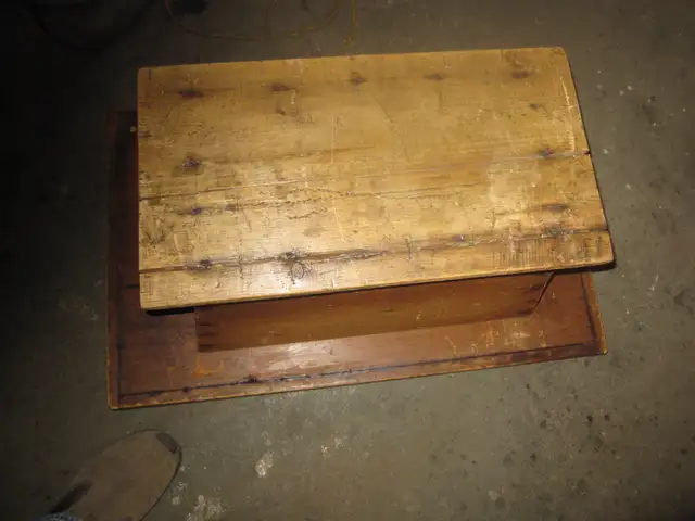 VERY OLD ORIGINAL BAKERS TABLE DOUGH BOARD 4 MAKING BREAD - Photo 7