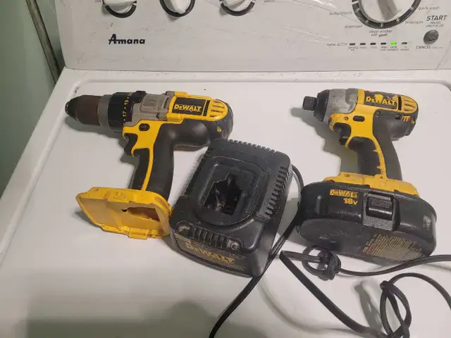 Dewalt drills and battery and charger