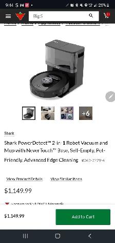 Shark Robot Vacuum BRAND NEW IN BOX