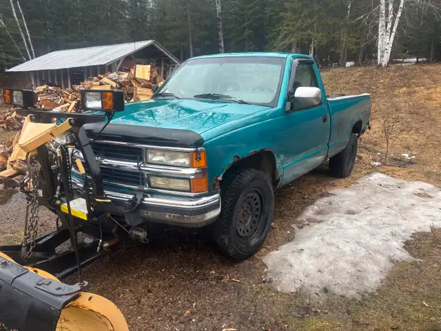 7’ Fischer four way plow. - Photo 3