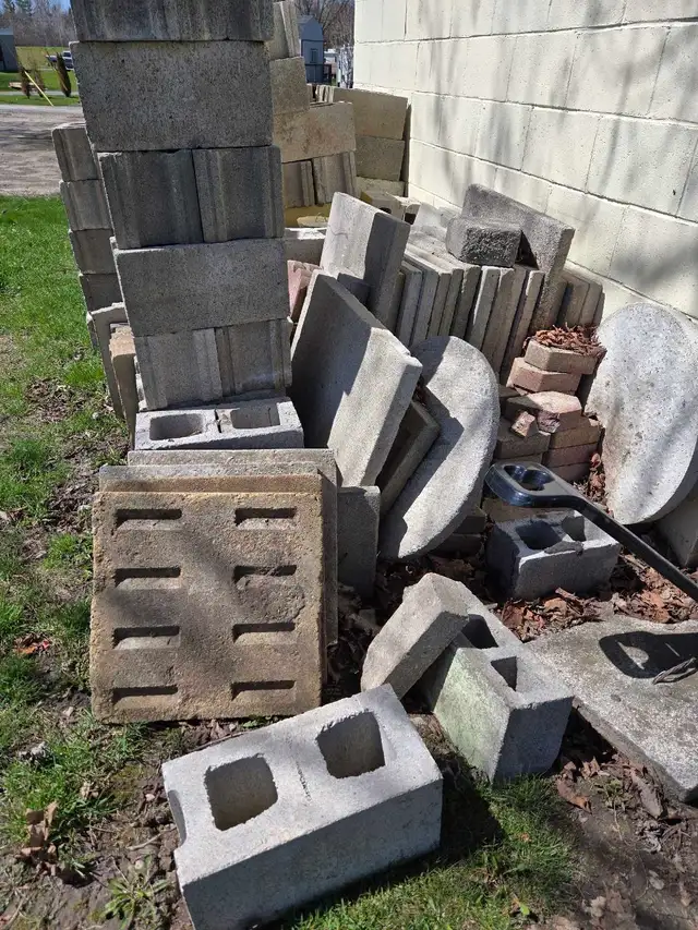 Patio slabs $4/each