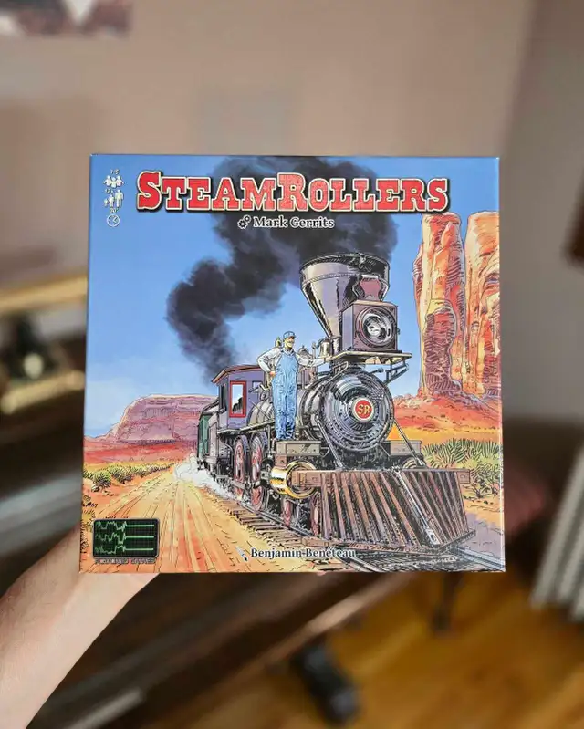 NEW - Steamrollers - board game - Unpunched