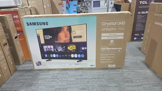 SAMSUNG 55' INCH CRYSTAL UHD U7900F 4K SMART TV