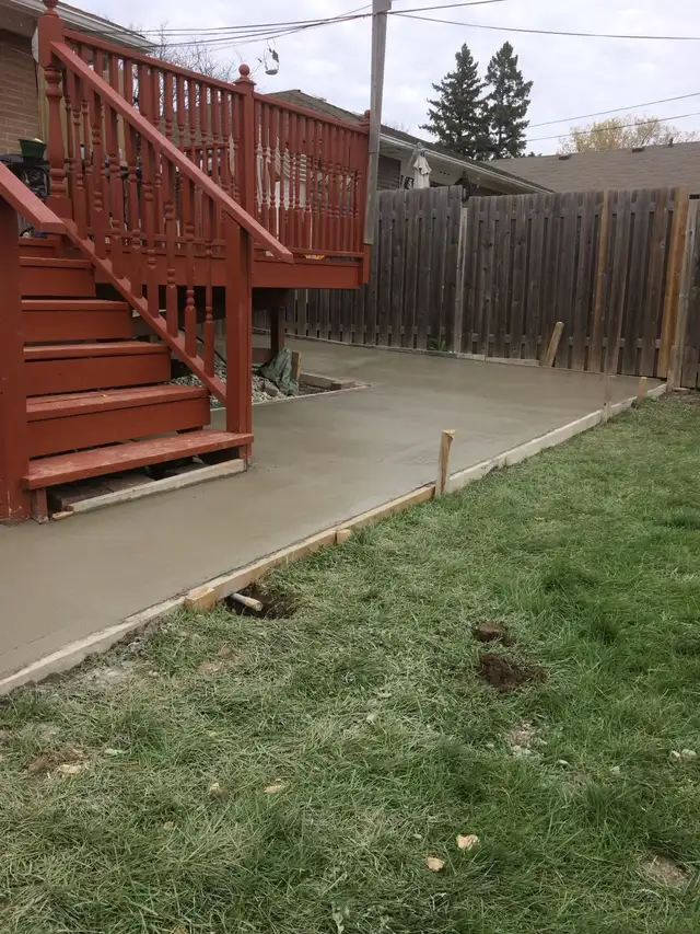 Concrete Pads, Walkways & More!