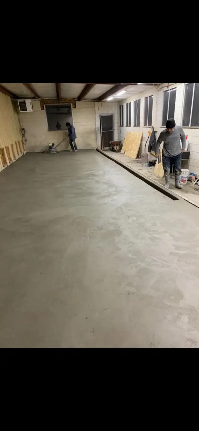 Concrete Walkout, Pads, And More!