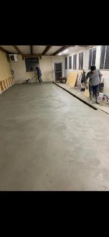 Concrete Walkout, Pads, And More!