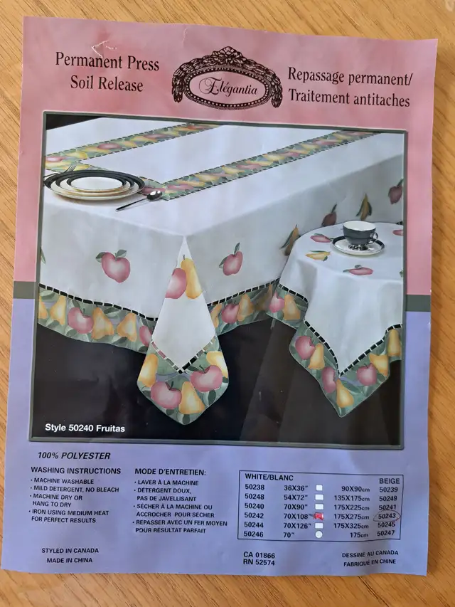 Nappes, napperons, serviettes de table (B) - Photo 9