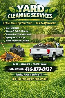 yard clean up