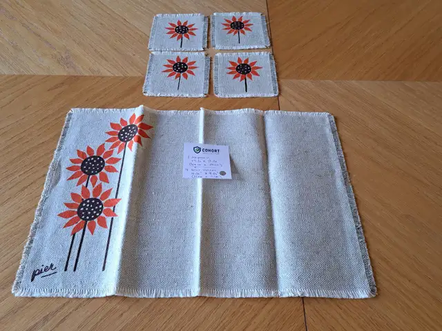 Napperons, serviettes de table, chemin de table (D) - Photo 3