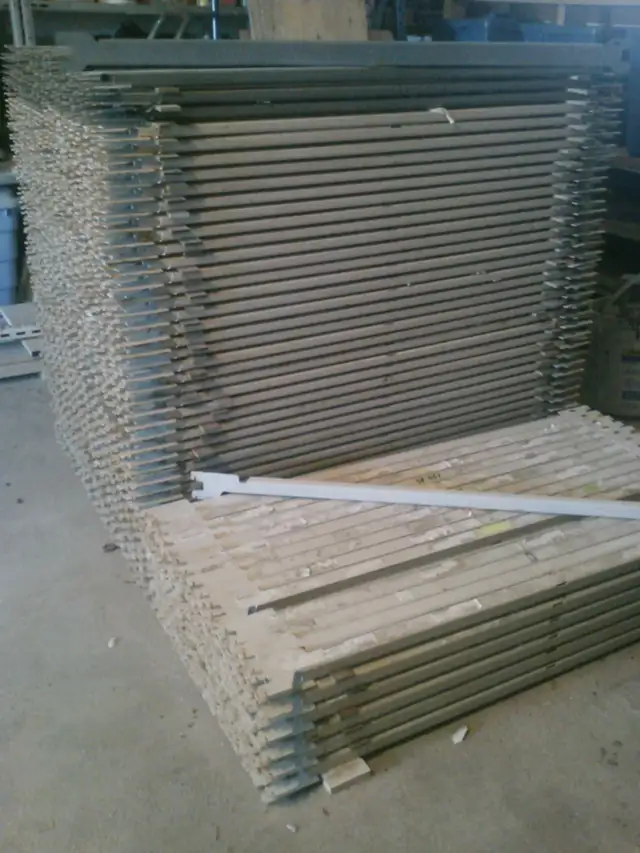 Metal - 48' long    (cost = $0.48 each)