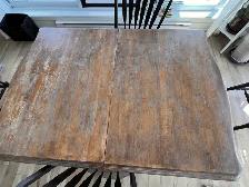 Table cuisine bois