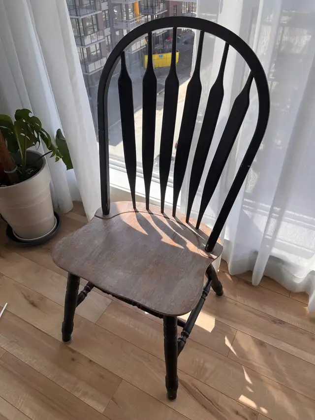 Table cuisine bois - Photo 4