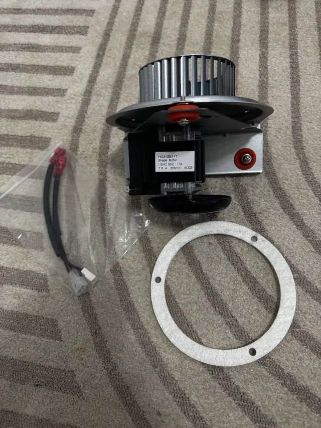 FURNACE DRAFT INDUCER MOTOR HC21ZE117 / 318984-753 - Photo 9