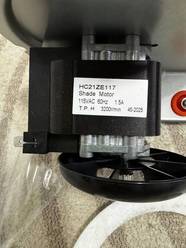 FURNACE DRAFT INDUCER MOTOR HC21ZE117 / 318984-753 - Photo 10