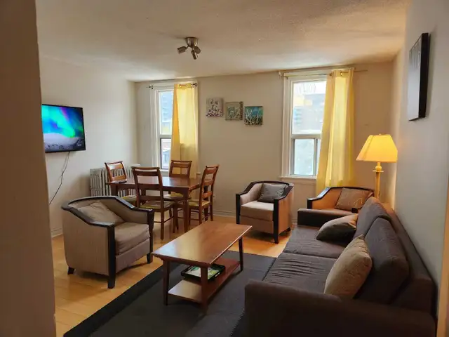 Furnished big room, shared 2-bedroom apt, 5-minute walk to Eaton - Photo 9