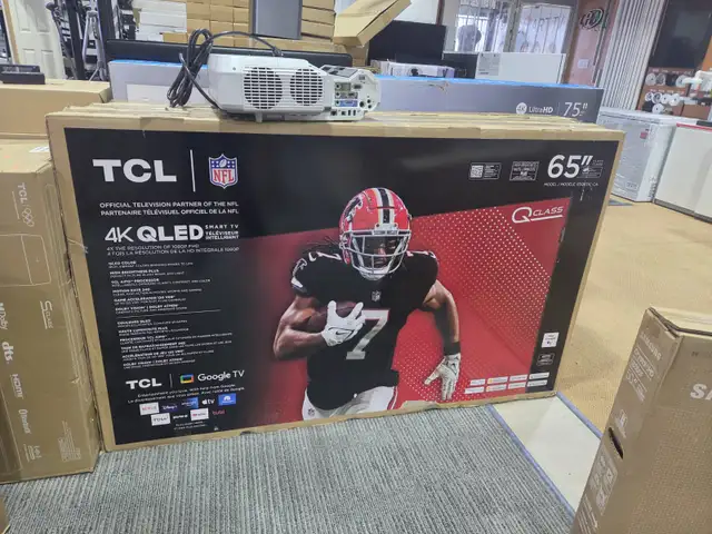 TCL 65' Q CLASS 4K QLED SMART TV (MODEL: 65Q550F-CA)